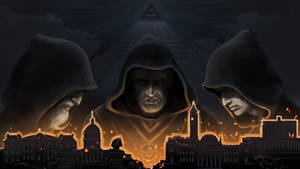 Animated Cult In A City Wallpaper