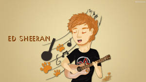 Animated Ed Sheeran Wallpaper