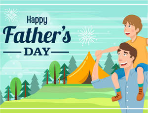 Animated Father's Day Bonding Wallpaper