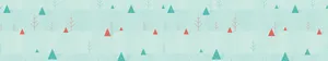 Animated Forest Pattern Three Screen Wallpaper