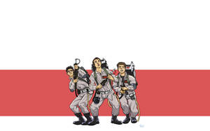 Animated Ghostbusters Wallpaper