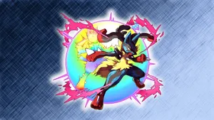 Animated Lucario Cover Wallpaper