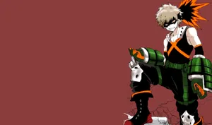 Anime Art Katsuki Bakugou Wallpaper