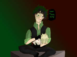 Anime Fans Tuning In To Watch Their Favorite Villain In My Hero Academia Wallpaper