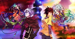 Anime Gaming No Game No Life Wallpaper