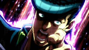 Anime Josuke Blind With Rage Wallpaper