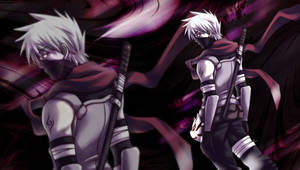Anime Kakashi Red Scarf Wallpaper