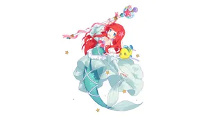 Anime Princess Ariel Wallpaper