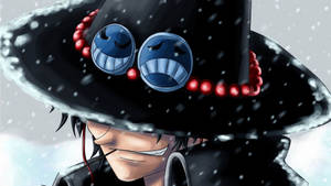 Anime Profile Ace Black Hat Wallpaper