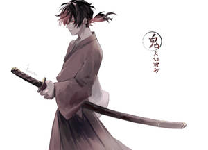 Anime Samurai Sword Wallpaper