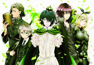Anime Series K Green Clan Wallpaper