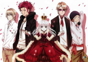 Anime Series K Red Team Wallpaper