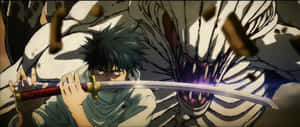 Anime Sword Duel Intensity Wallpaper