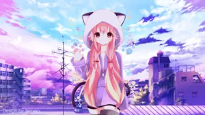 Anime Yuno Gasai Wallpaper