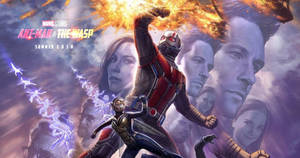 Ant Man Graphic Poster Wallpaper