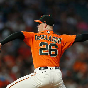 Anthony Desclafani Steady Pitching Form Back Wallpaper