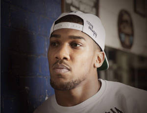 Anthony Joshua White Cap Wallpaper