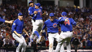 Anthony Rizzo World Series Celebration Wallpaper