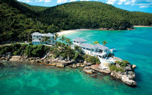 Antigua Caribbean Vacation House Wallpaper