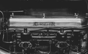 Antique Bentley Engine Wallpaper