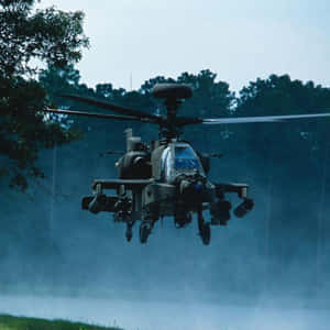 Apache Cool Helicopter Model Wallpaper
