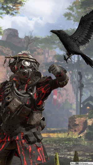 Apex Legends Iphone Bloodhound And Arthur Wallpaper