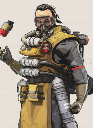 Apex Legends Iphone Caustic Nox Grenade Wallpaper