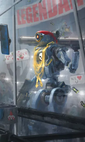 Apex Legends Iphone Pathfinder Banners Wallpaper