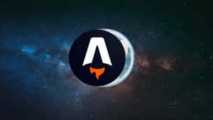 Apex Legends Logo On Black Rondel Wallpaper