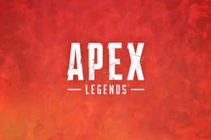 Apex Legends Logo Smoky Red Canvas Wallpaper