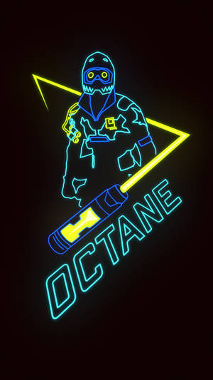 Apex Legends Octane Neon Sign Wallpaper