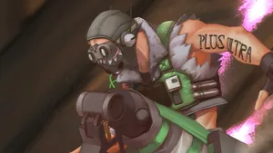 Apex Legends Octane Running Wallpaper