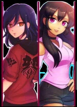 Aphmau Serious And Goofy Wallpaper