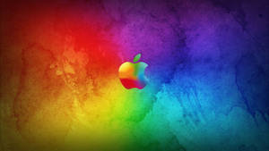 Apple 4k Ultra Hd Rainbow Gradient Wallpaper