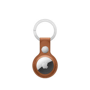 Apple Airtag Leather Key Ring Wallpaper