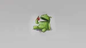 Apple And Android Working Together In Harmony Wallpaper