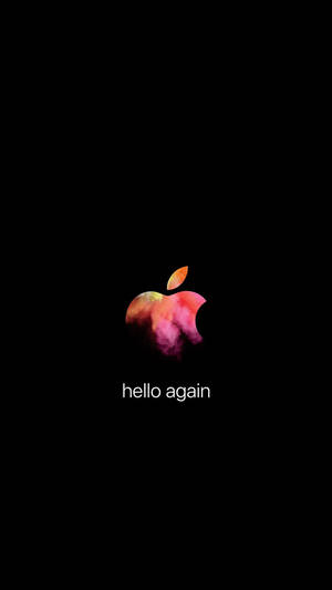 Apple Hello Again October Wallpaper