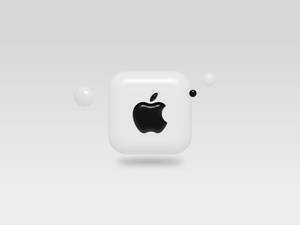 Apple Logo 3d Laptop Wallpaper