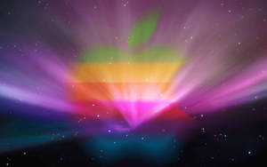 Apple Logo Color Full Hd Wallpaper