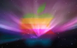 Apple Logo Color Full Hd Wallpaper