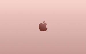 Apple Logo Macbook Pro Aesthetic Pink Wallpaper