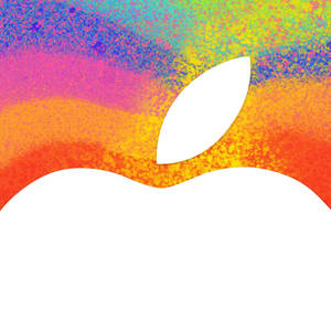 Apple Rainbow Art Ipad Mini Wallpaper