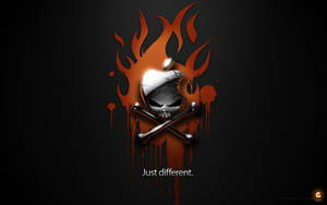 Apple Skull Hacker Full Hd Wallpaper