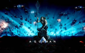 Aquaman Dc Movie Poster Wallpaper