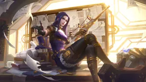 Arcane League Of Legends Sharpshooter Wallpaper