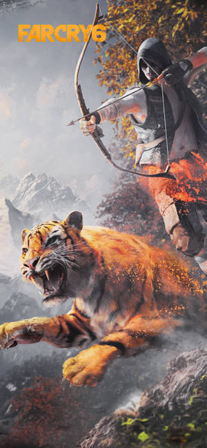 Archer And Tiger Far Cry Iphone Wallpaper