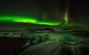 Arctic Aurora Borealis Wallpaper