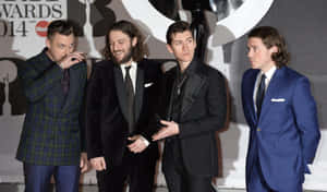 Arctic Monkeys B R I T Awards2014 Wallpaper