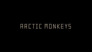 Arctic_ Monkeys_ Band_ Name_ Text Wallpaper