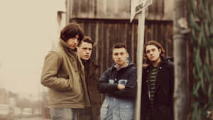 Arctic Monkeys Band Urban Backdrop.jpg Wallpaper